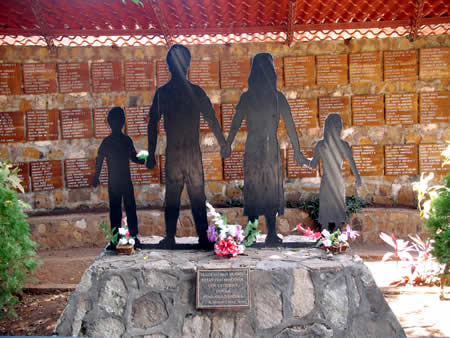 Memorial to the El Mozote massacre, Morazan, El Salvador